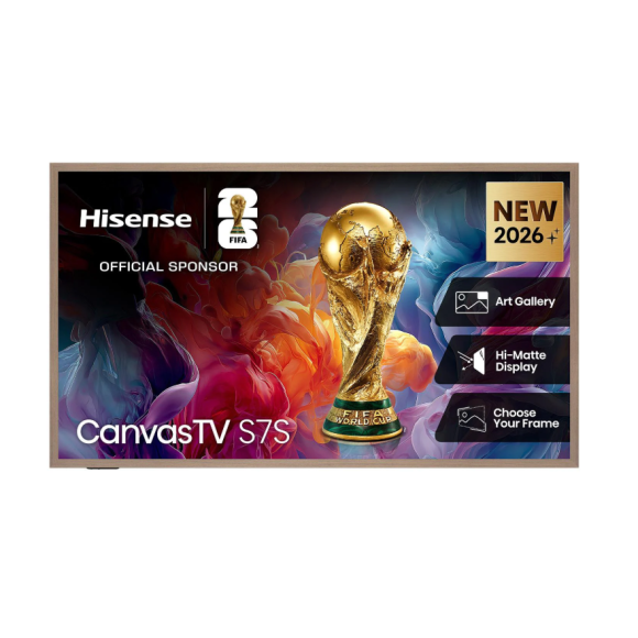 55S7SAU Hisense 55 INCH S7SAU 4K Hi-QLED CanvasTV (2026)